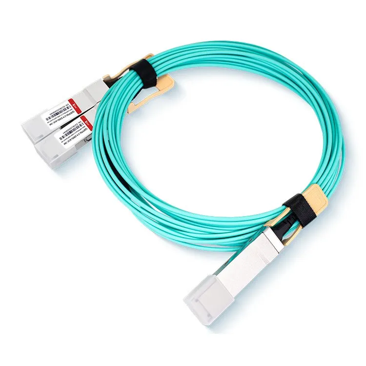 QSFP{0}}G dan 2X100G gacha uzilishli AOC kabeli